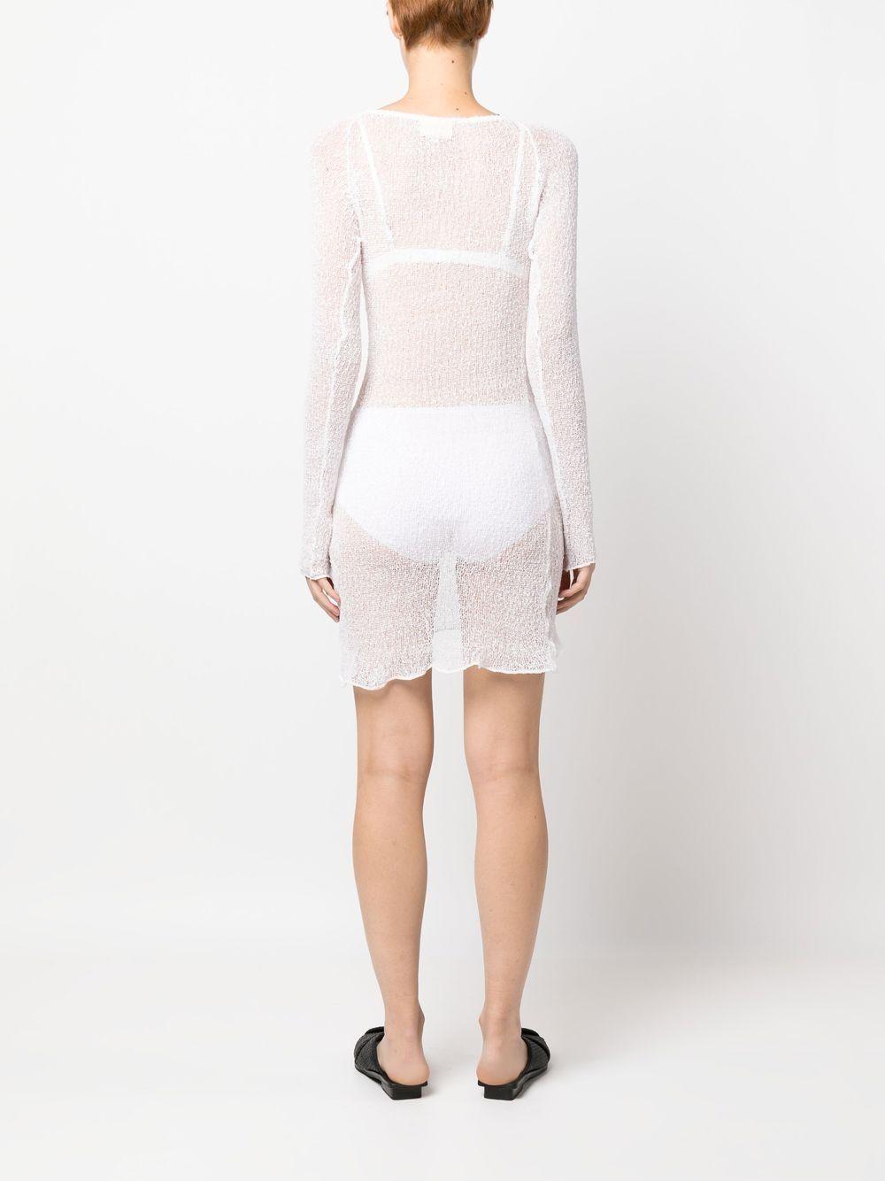 Andy open-knit mini dress  Product Image