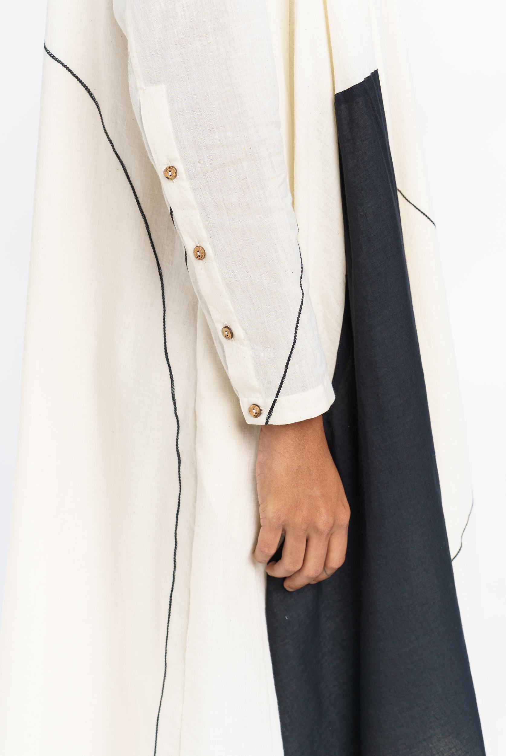 Colour-block midi dress Product Image