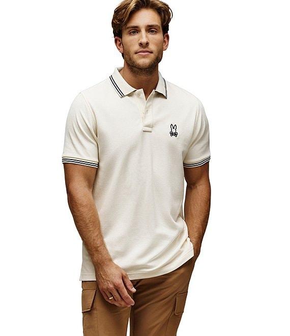 Psycho Bunny Sayer Bunny Pique Polo Shirt Product Image