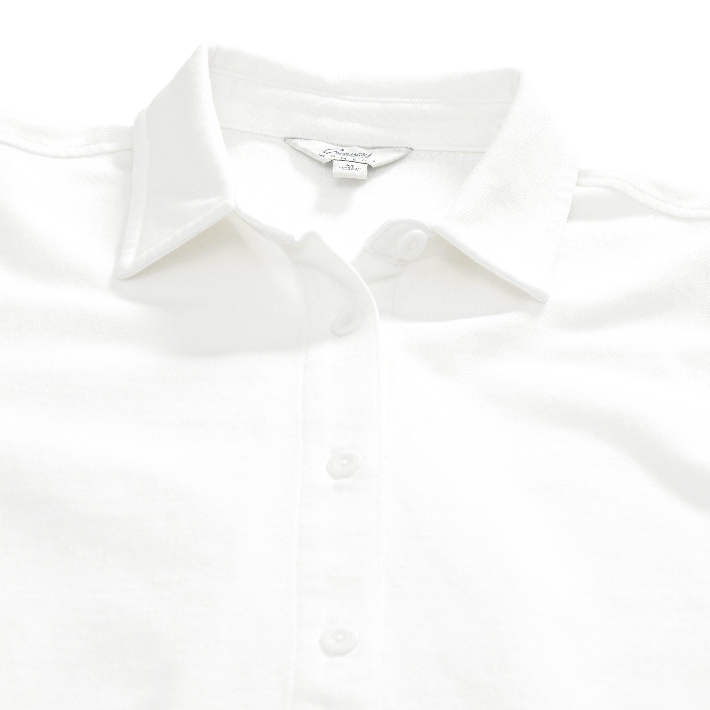 Slim Knit Women's Long Sleeve Shirts - Eggshell (Final Sale) Female Product Image