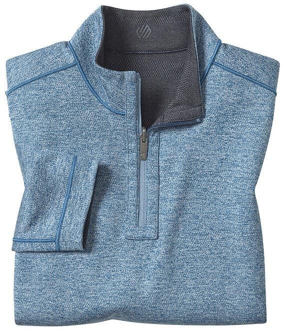 Johnston & Murphy XC4 Performance Stretch Reversible Quarter-Zip Pullover Product Image