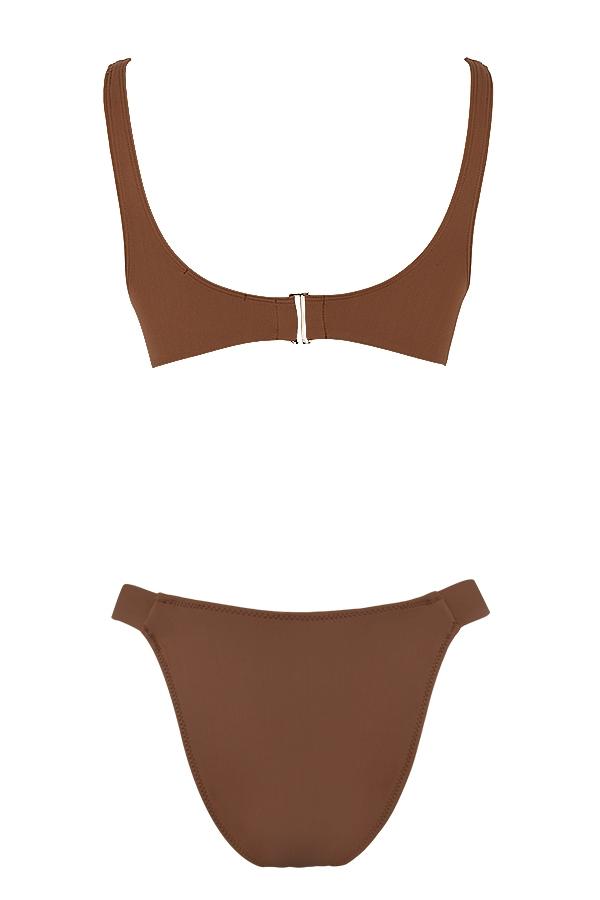 Mariposa  chocolate underwired bikini Product Image