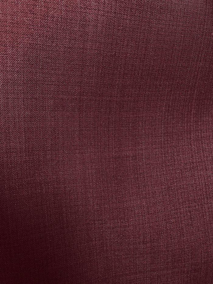 Monte Carlo Collection - Regular Fit 2 Piece 2 Button Textured Weave Burgundy Product Image