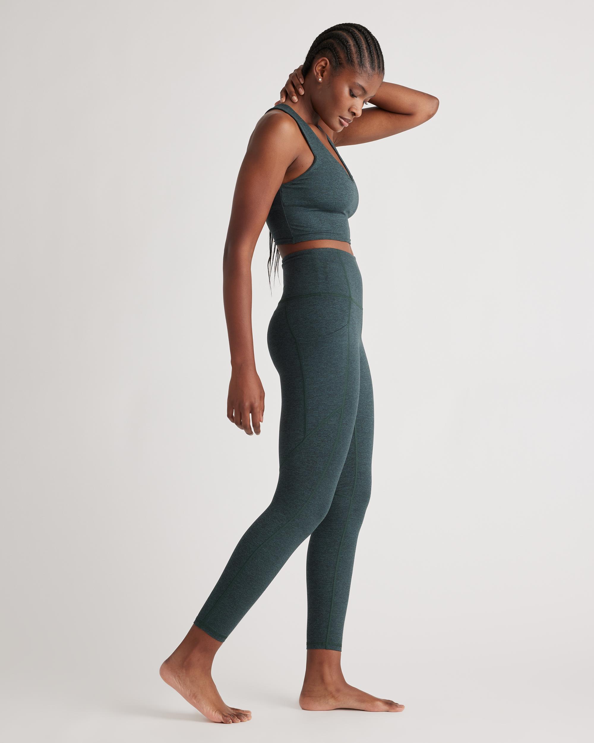 Quince | Women's Ultra-Soft High-Rise Pocket Legging Nylon/Spandex Product Image
