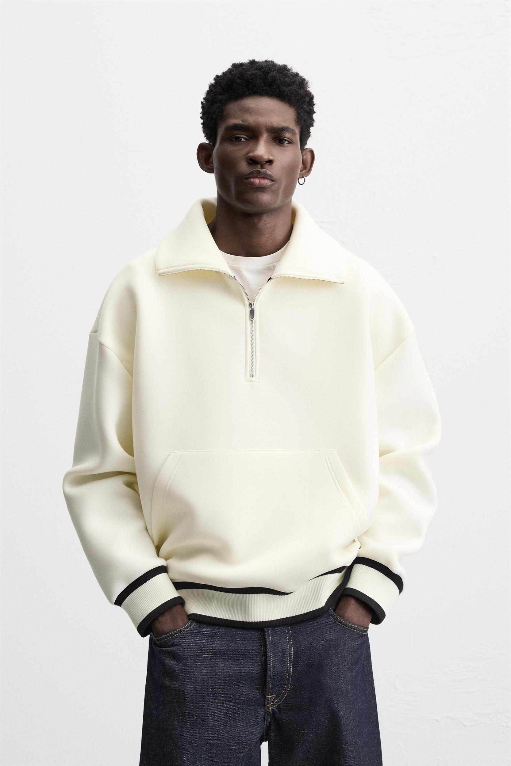QUARTER ZIP SWEATSHIRT Product Image