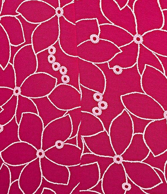 Leslie Fay V-Neck Empire Waist Midi Dress Product Image