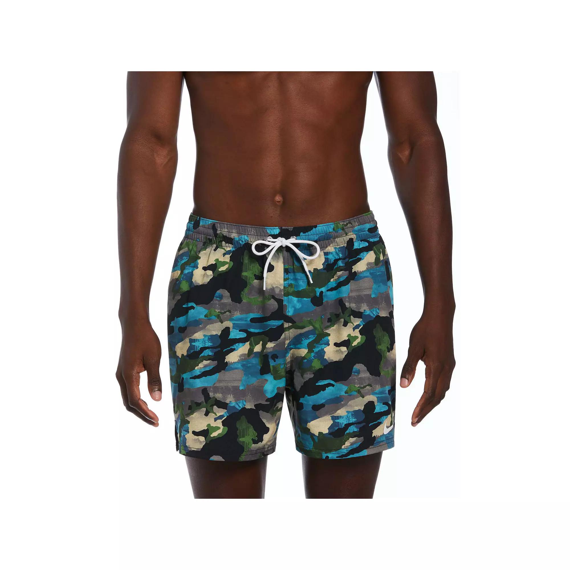 Men's Nike 5" Classic Camo Swim Trunks,  Product Image
