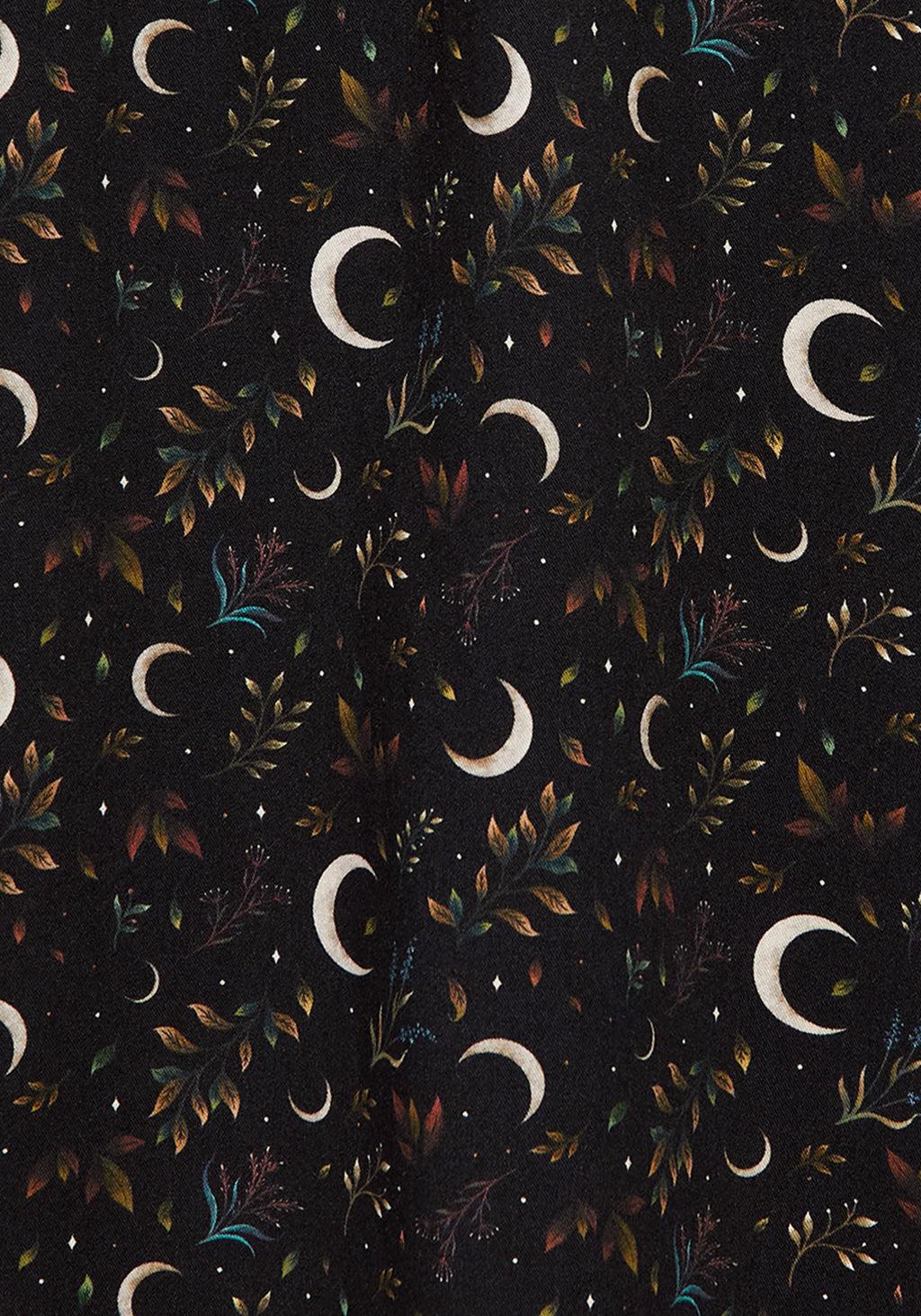 Sickle Moon Flute Sleeve Button Up Top Product Image