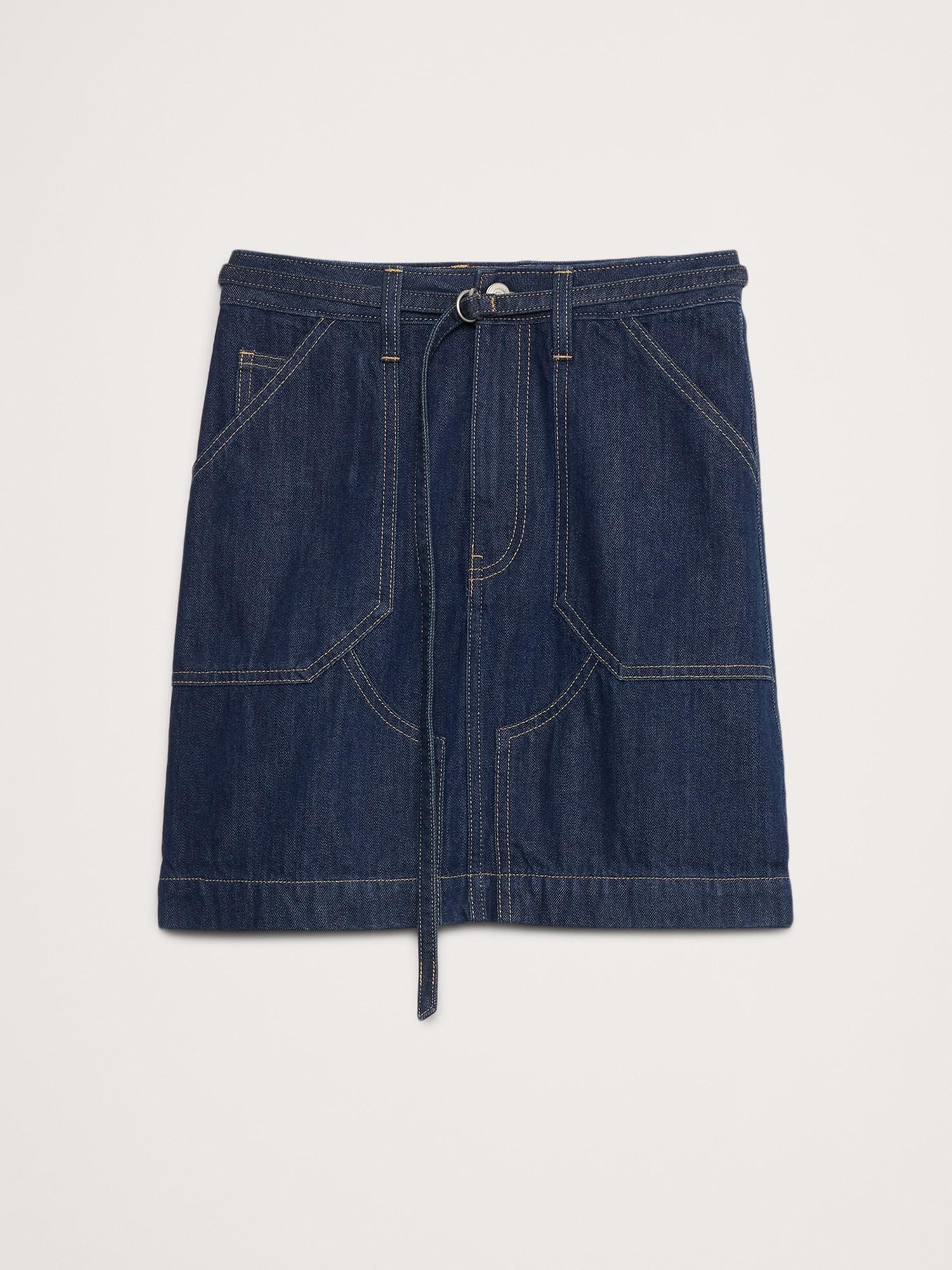 Canvas Mini Skirt Product Image