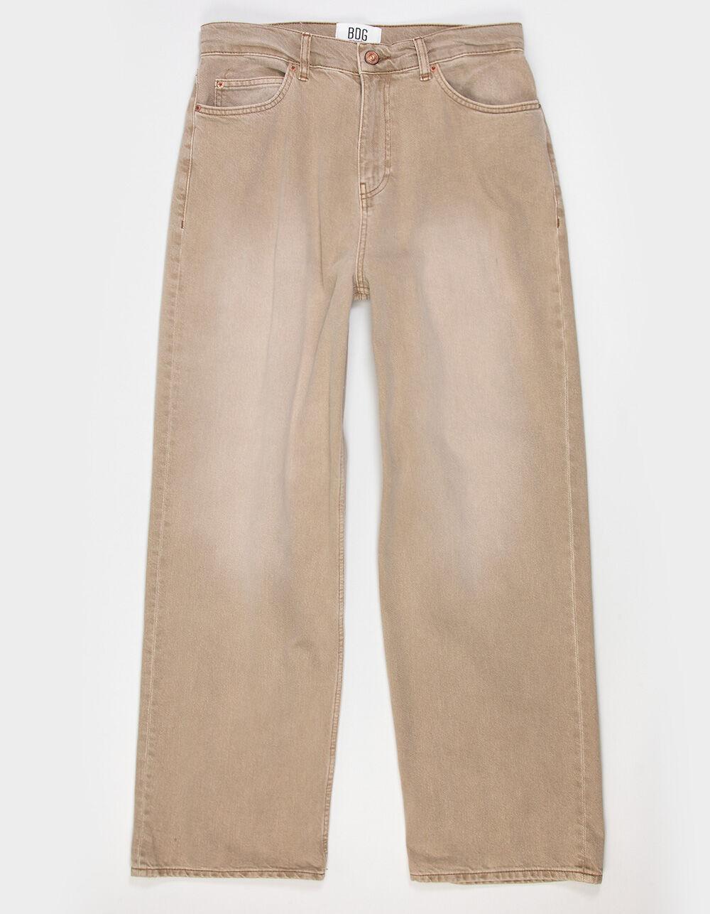 BDG Urban Outfitters Jack Mens Relaxed Wide Fit Jeans - CAMEL Product Image