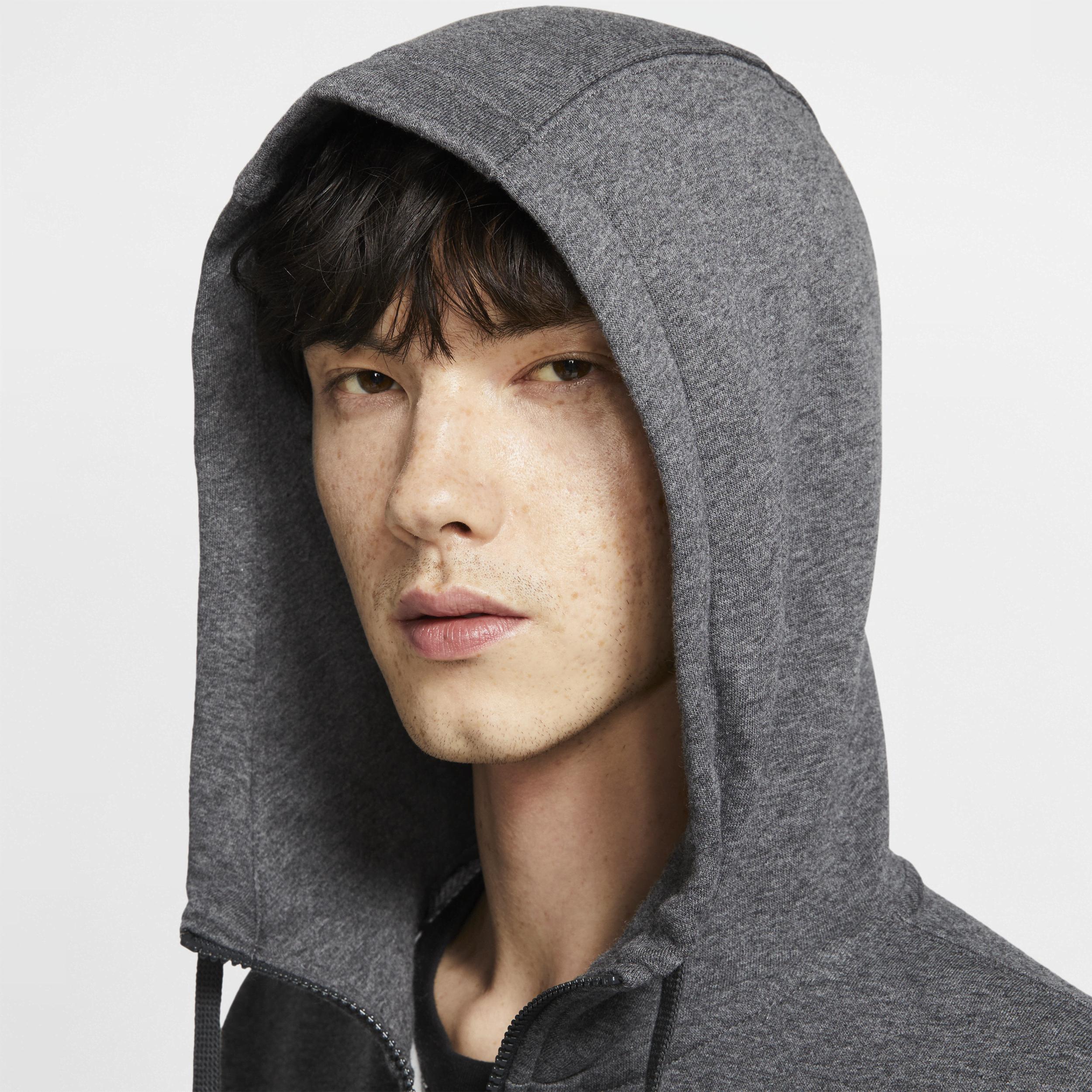 Mens Nike Sportswear Club Fleece Full-Zip Hoodie | BV2645-071 Product Image