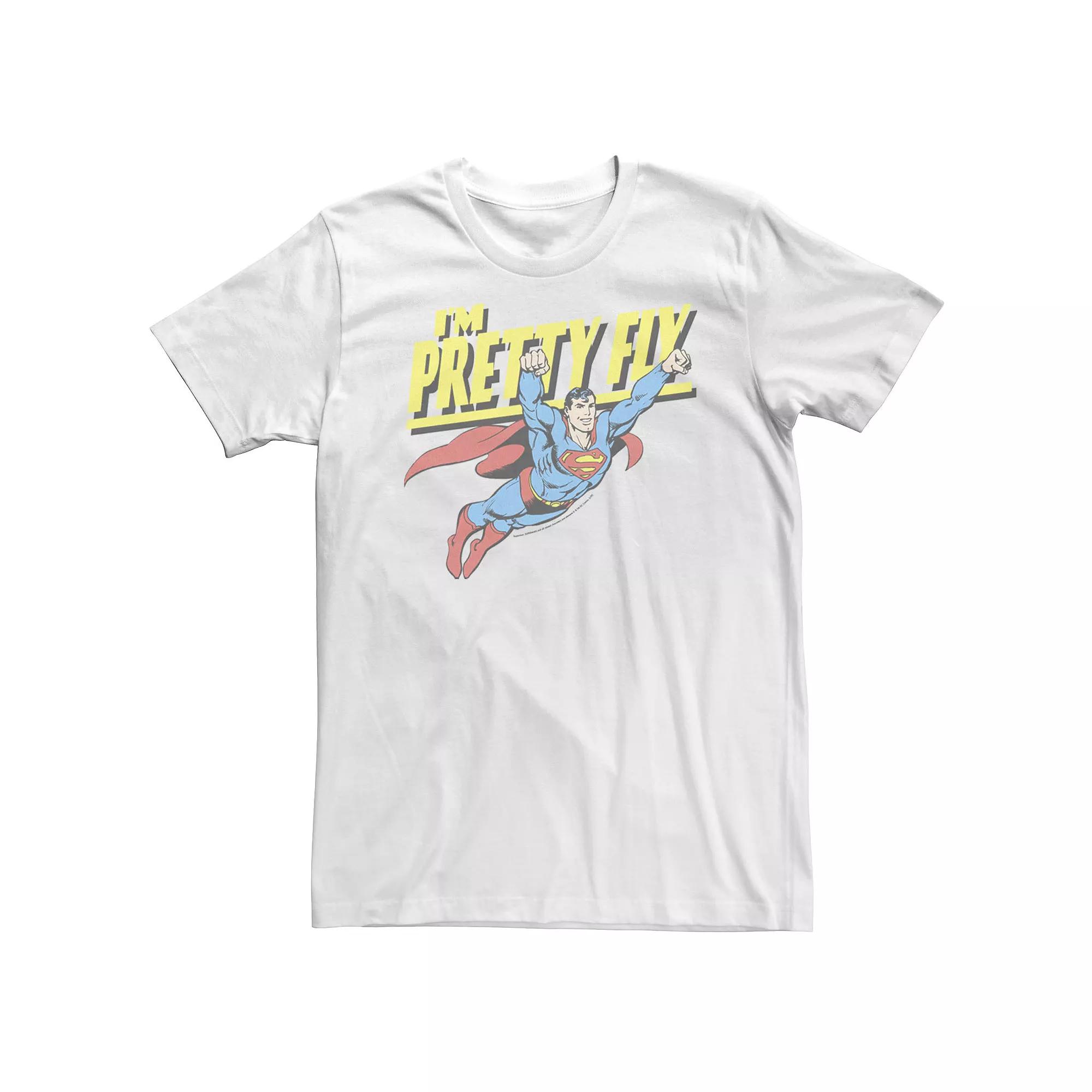 Big & Tall DC Comics Superman Pretty Fly Retro Tee, Men's,  Product Image