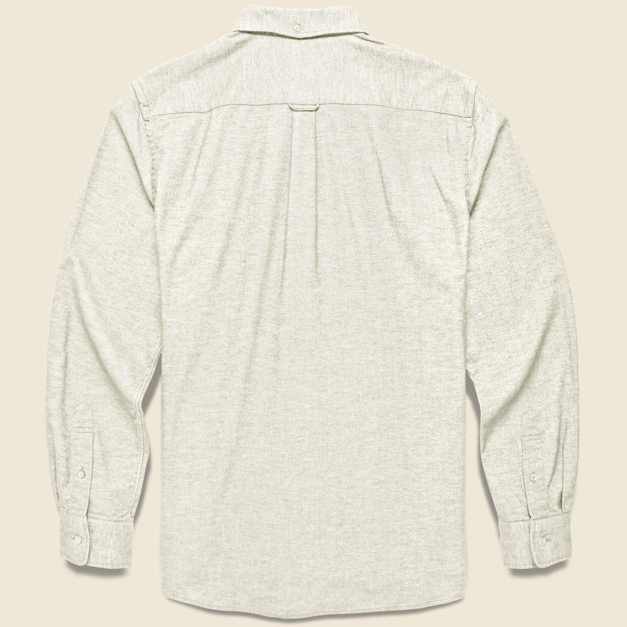 Flannel Shirt - Off White Product Image