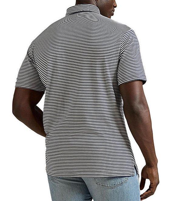 Polo Ralph Lauren Big & Tall Classic Fit Soft Cotton Stripe Short Sleeve Polo Shirt Product Image