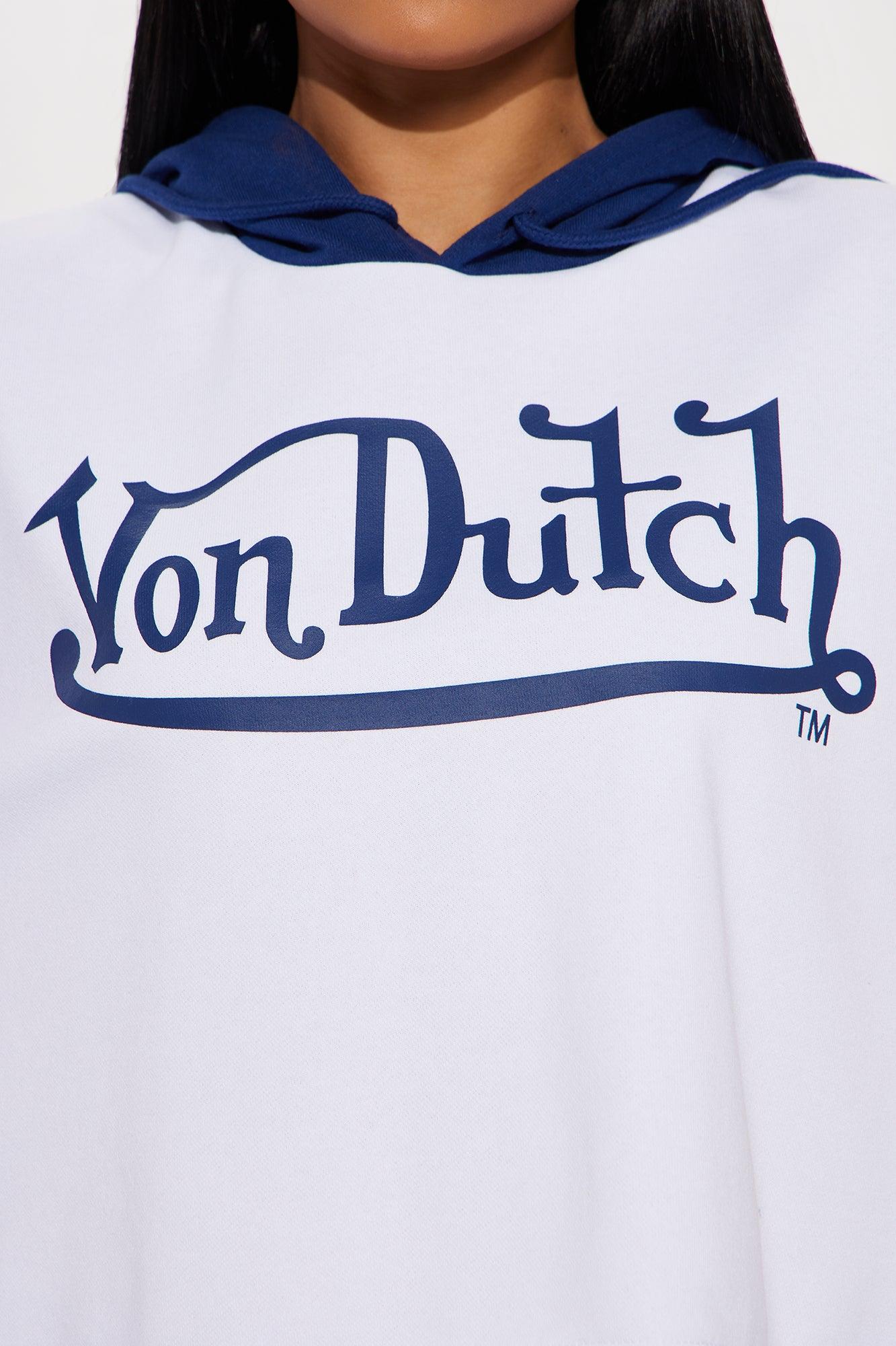 Von Dutch Fire Rhinestone Hoodie - Multi Color Product Image