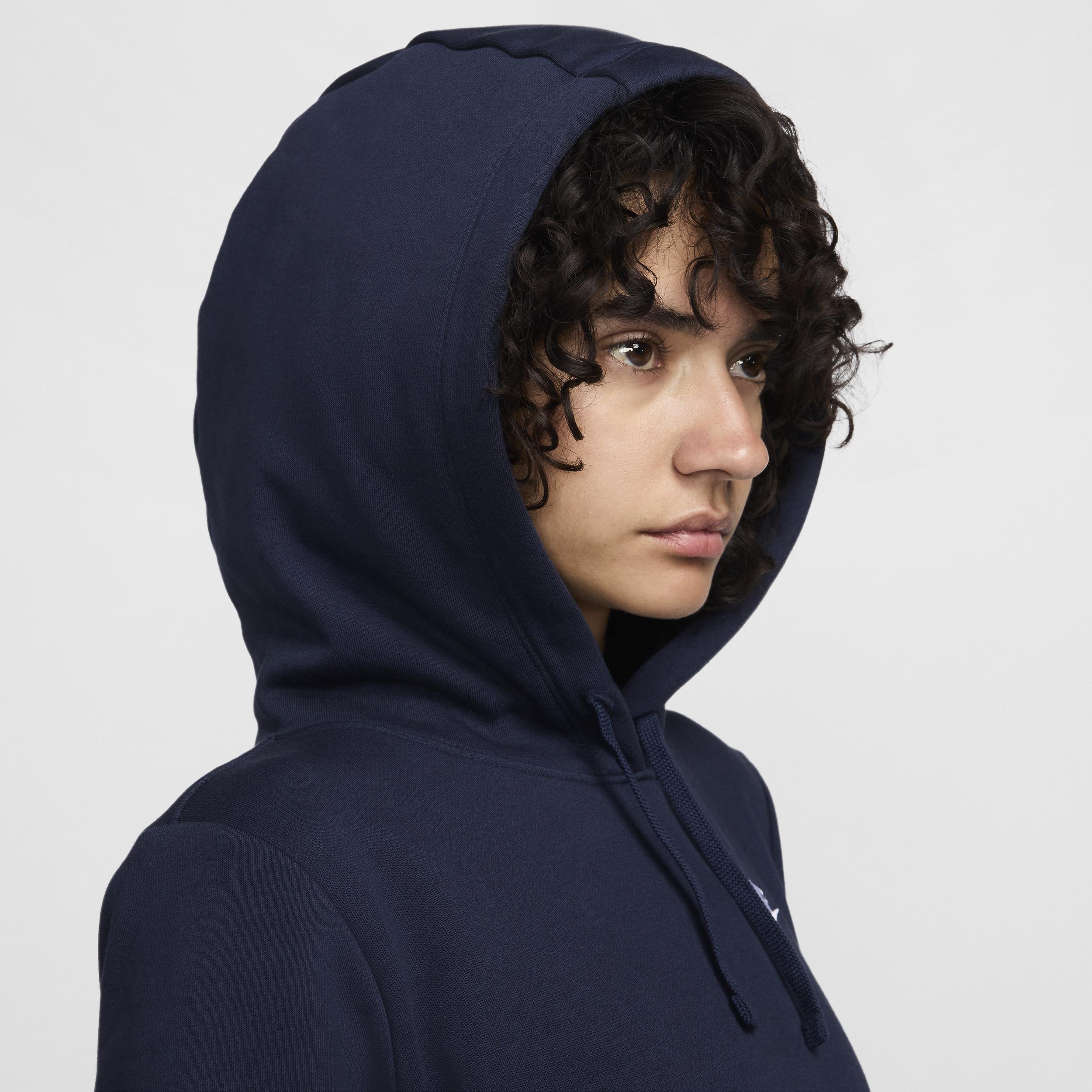 Womens Nike Sportswear Club Fleece Pullover Hoodie | DQ5793-451 Product Image