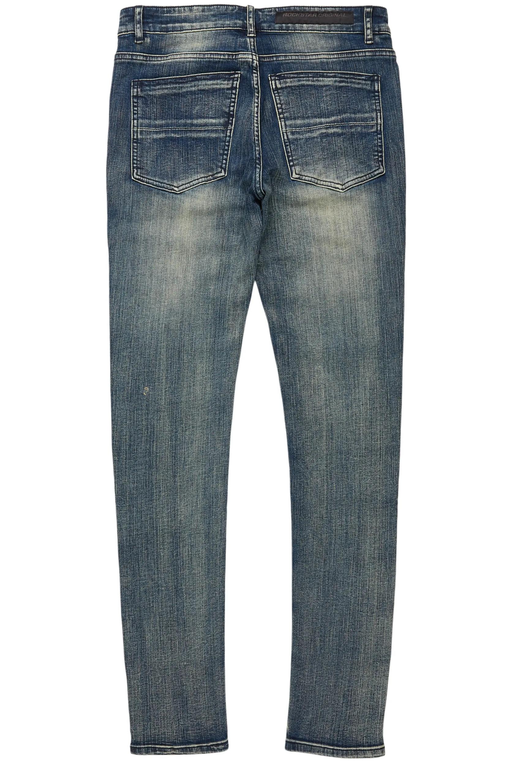 Waylon Tint  Frayed Slim Fit Jean Male Product Image