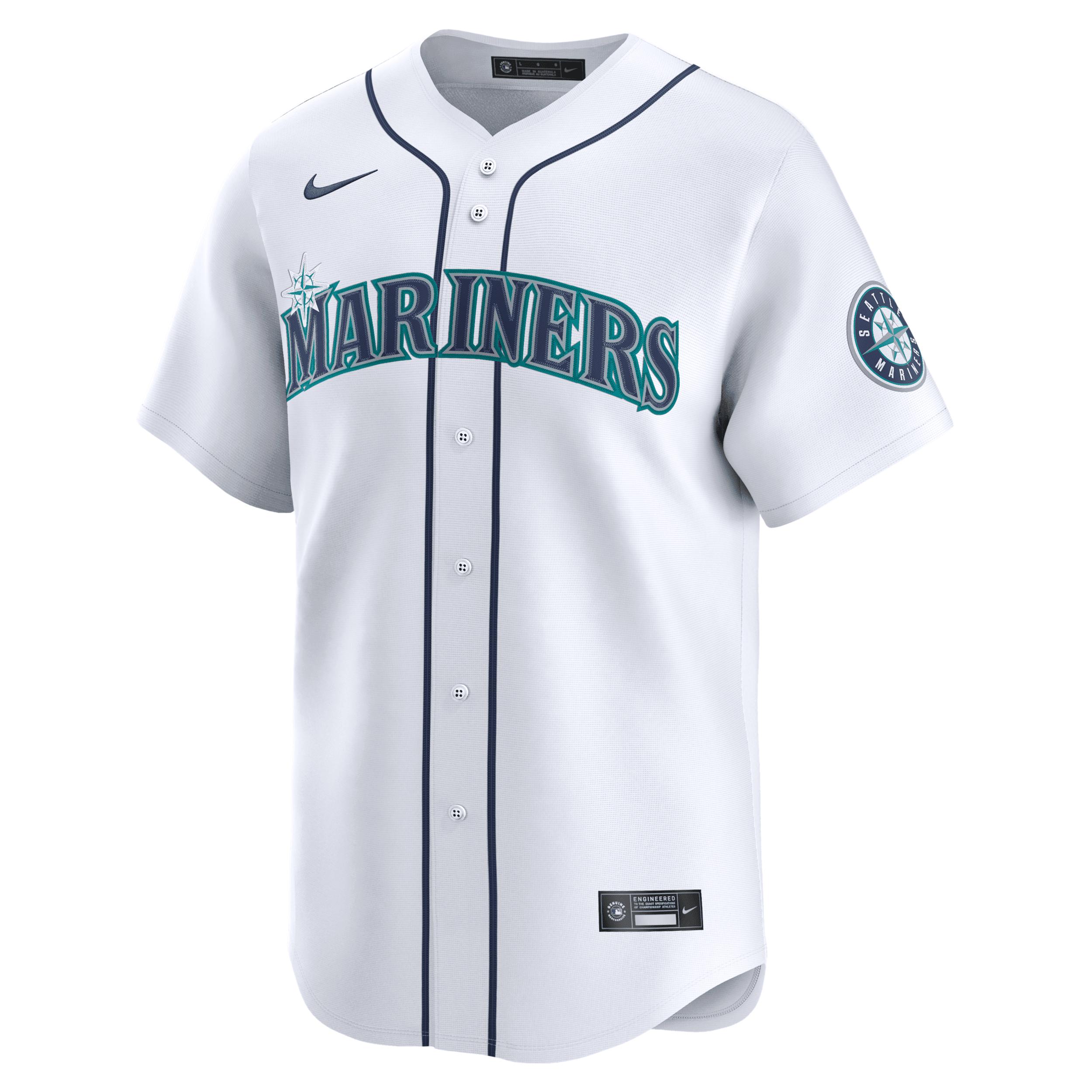 Logan Gilbert Seattle Mariners Nike Mens Dri-FIT ADV MLB Limited Jersey | LM25MVHOMV9-5C8 Product Image