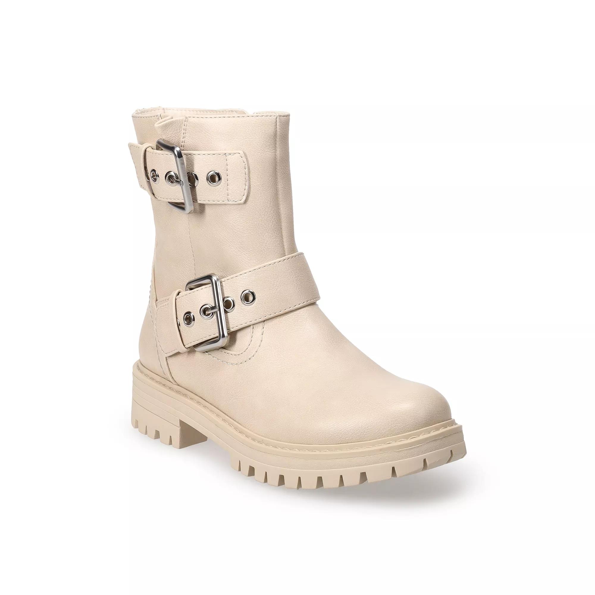 SO® Dezirae Women's Combat Boots,  Product Image