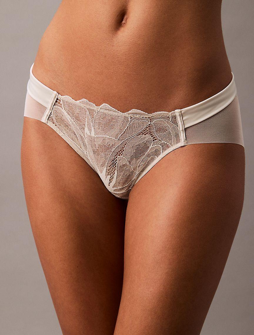 CK Black Floral Lace Bikini Product Image