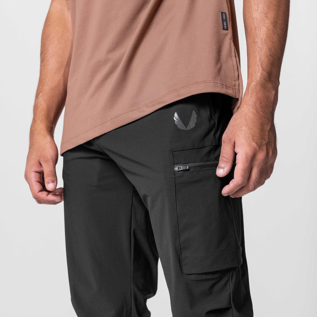 0656. Tetra-Lite® Standard Zip Jogger - Black Male Product Image