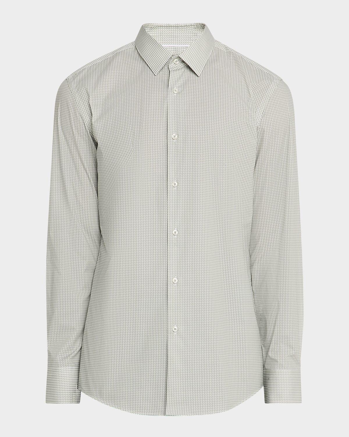 Men's Hank Microprint Dress Shirt Product Image