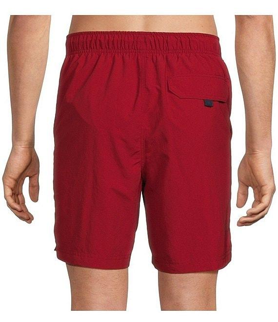 Roundtree & Yorke Aqua-Charter 7#double; Solid Swim Trunks Product Image