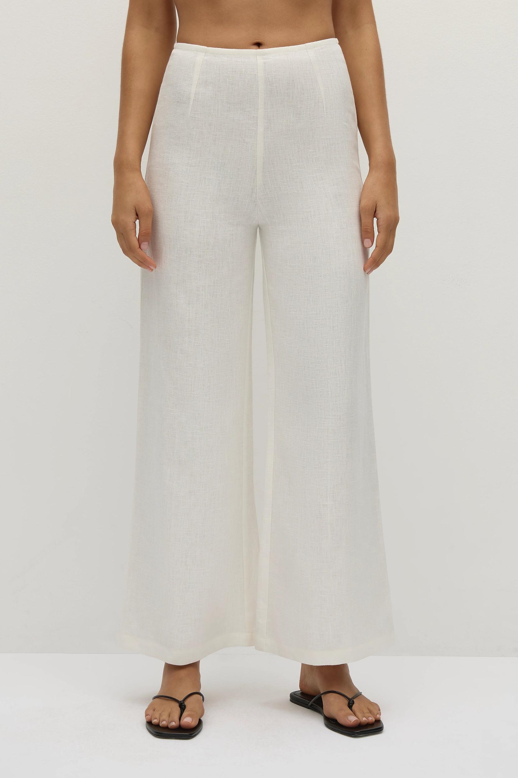 Claudine Pant White - Final Sale Product Image
