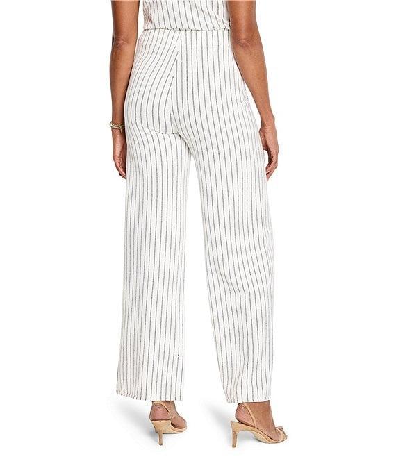 NIC + ZOE Coordinating Destination Stripe Wide Leg Knit Pants Product Image