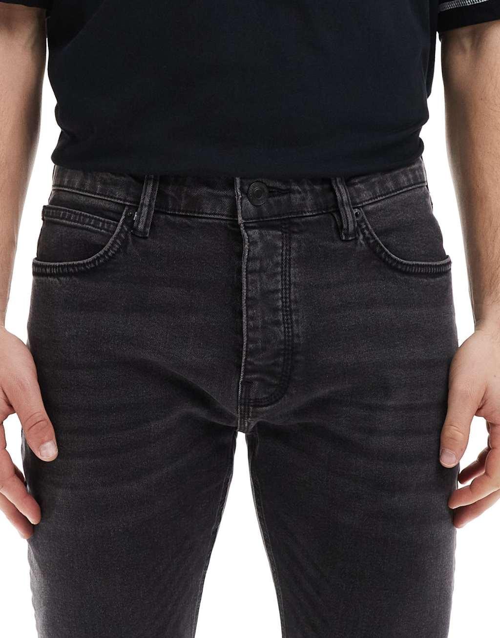 French Connection skinny fit jeans in black Product Image