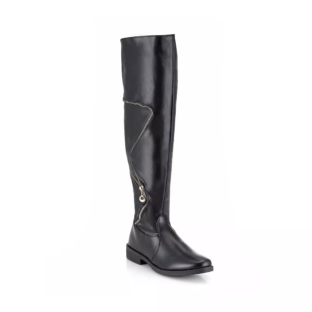 Henry Ferrera Charm-506 Women's Knee-High Boots,  Product Image