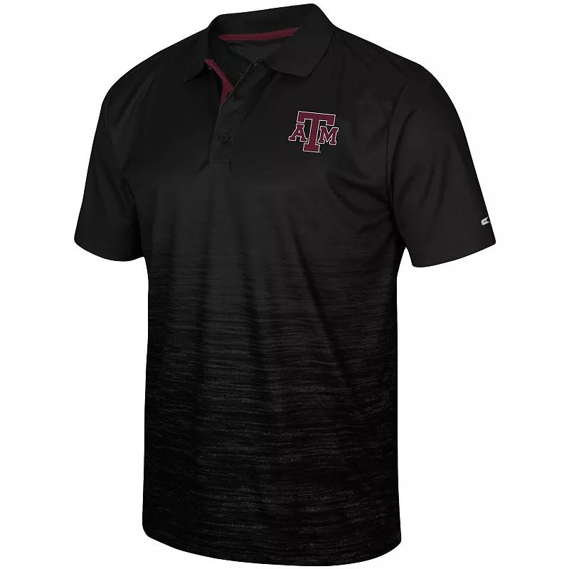 Men's Colosseum Black Texas A&M Aggies Marshall Polo,  Product Image
