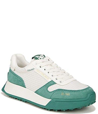 Sam Edelman Womens Layla Lace Up Low Top Running Sneakers Product Image