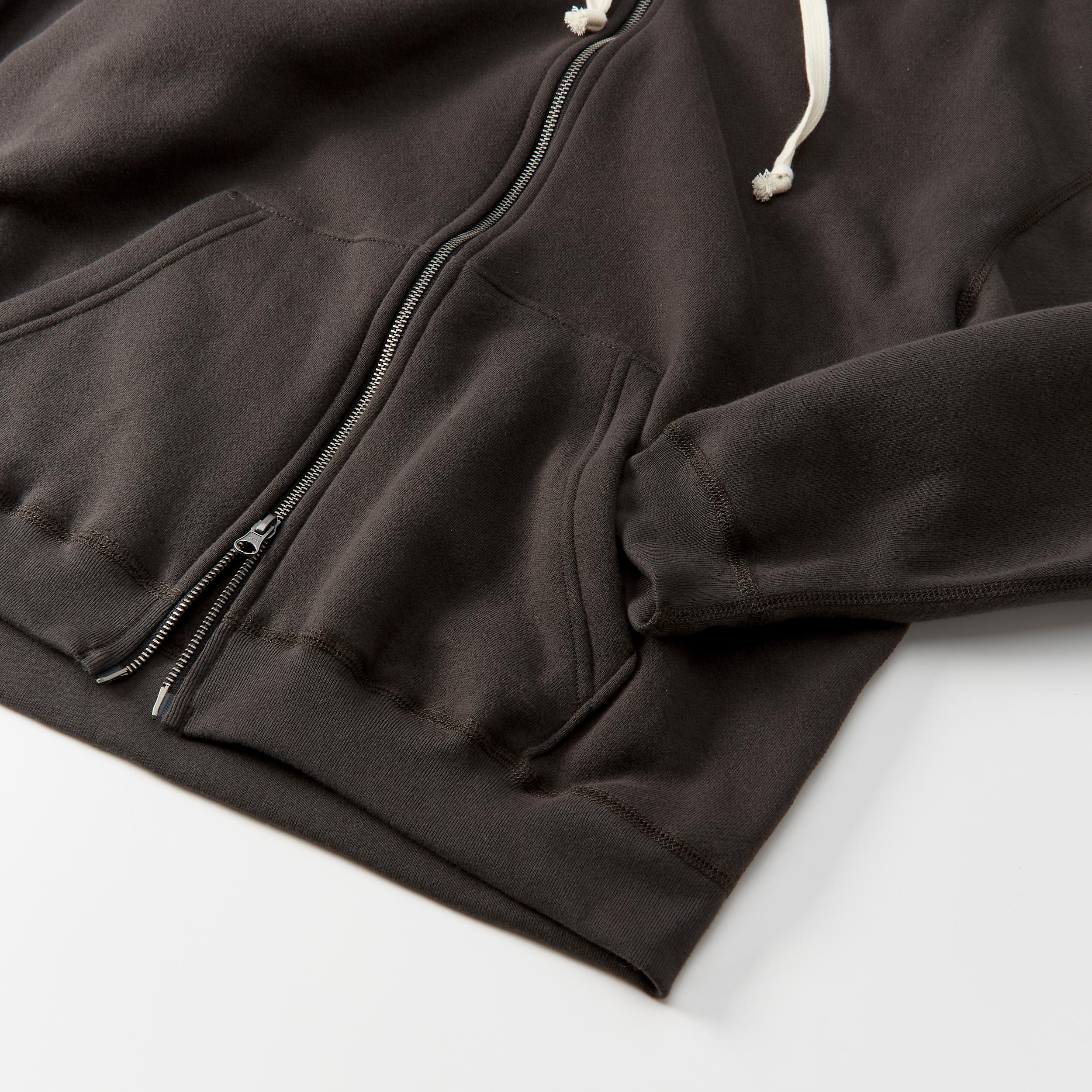 Vintage Wash Full-Zip Sweatshirt Product Image