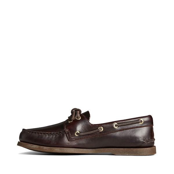 Mens Sperry Top-Sider Authentic Original™ 2-Eye Boat Shoe - Amaretto Product Image