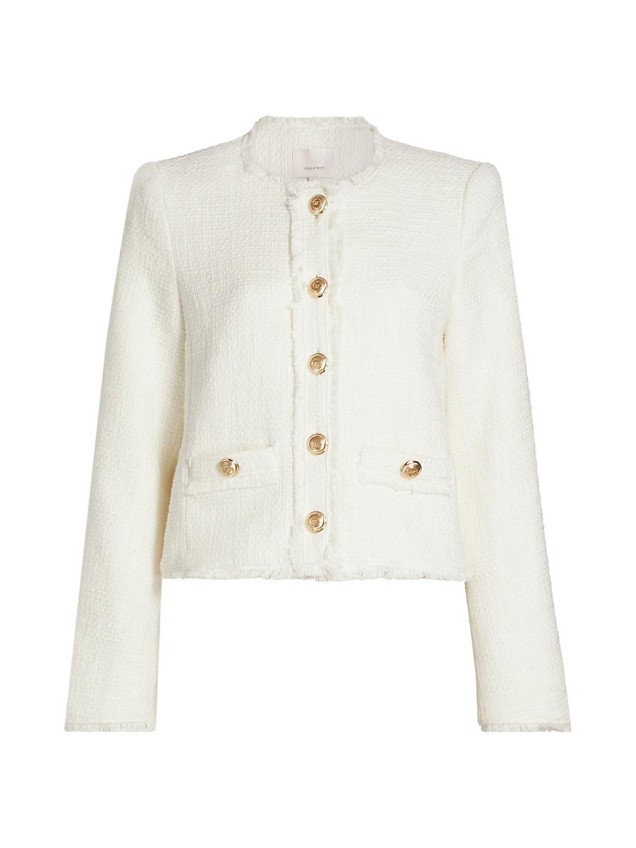 Womens Christie Cotton Tweed Jacket Product Image