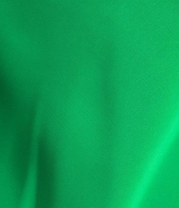 Gianni Bini Harper Satin V-Neck Sleeveless Slip Midi Dress Product Image