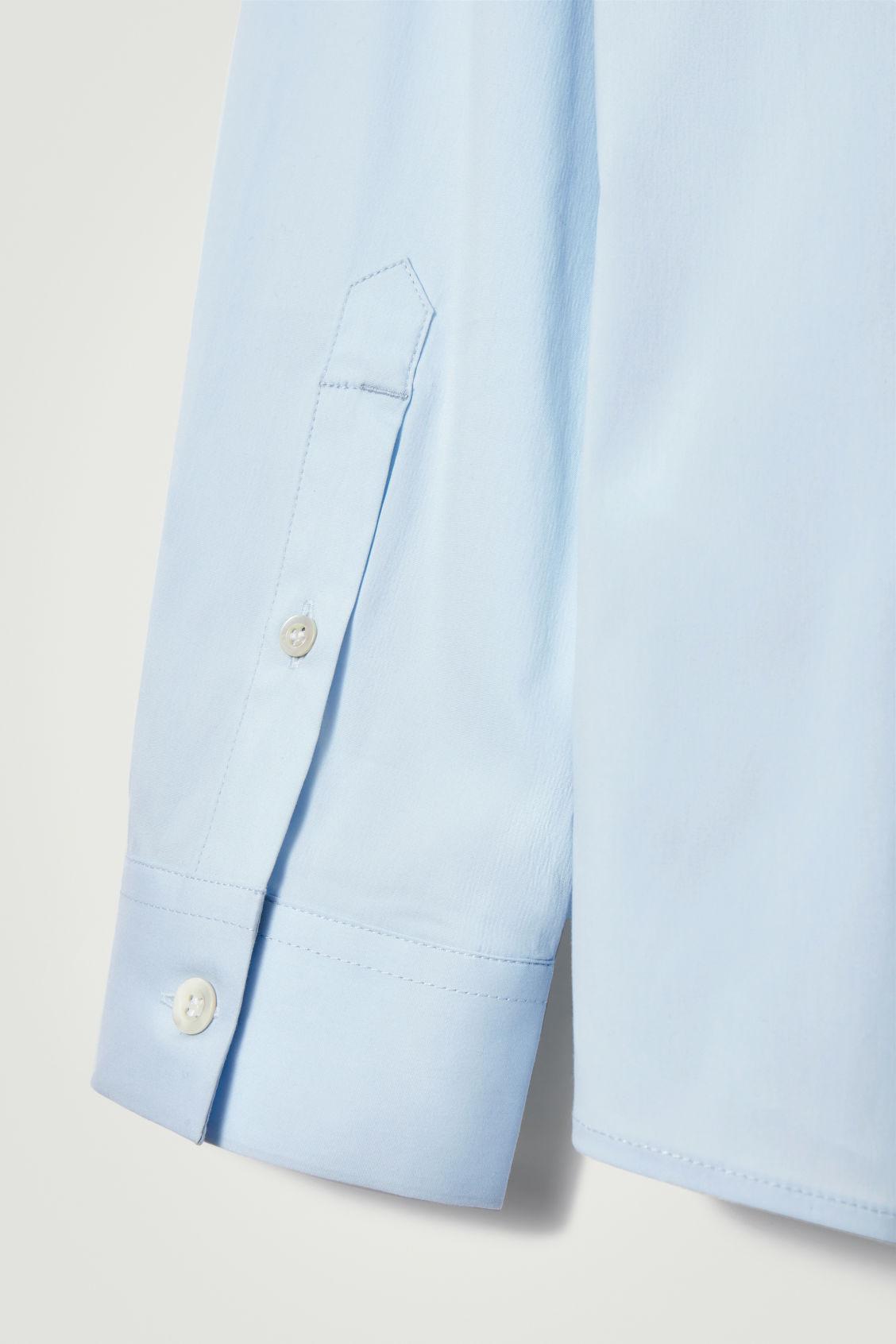 SLIM TAILORED POPLIN SHIRT Product Image