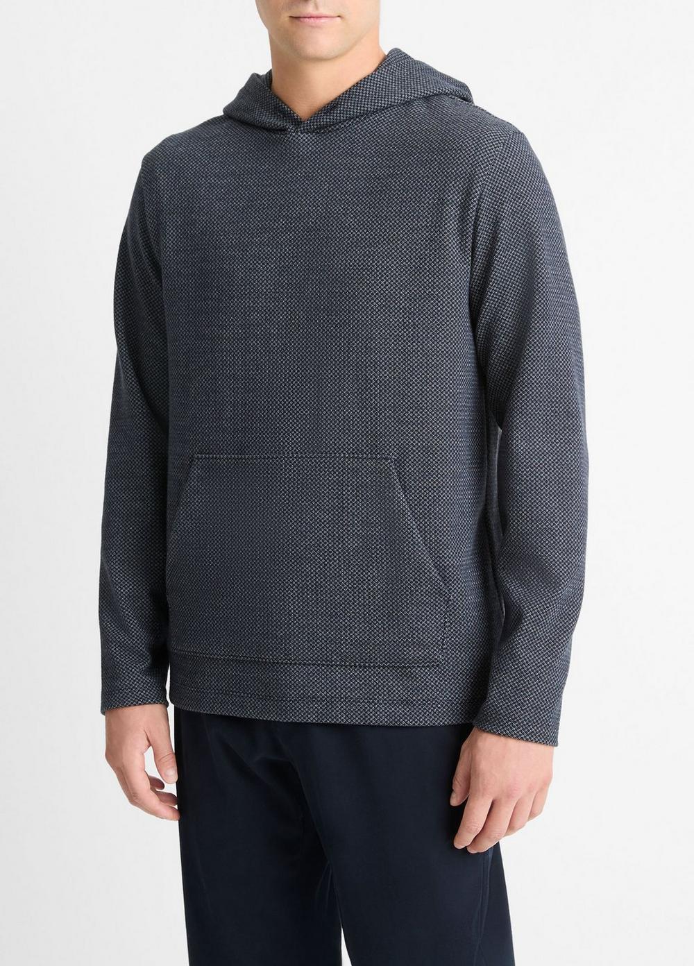 Crosshatch Birdseye Cotton-Blend Hoodie Product Image