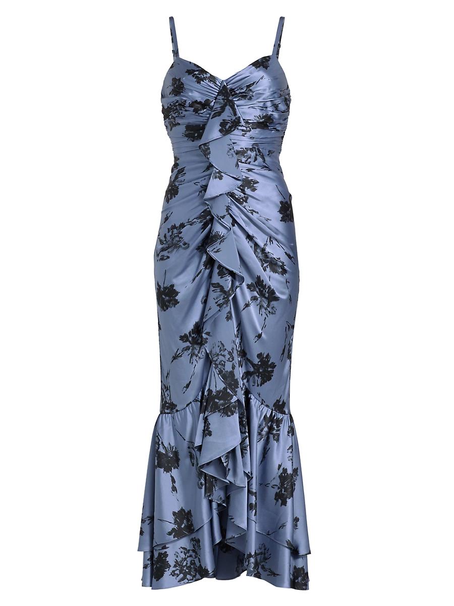 Womens Cool Carnation Akemi Midi-Dress Product Image