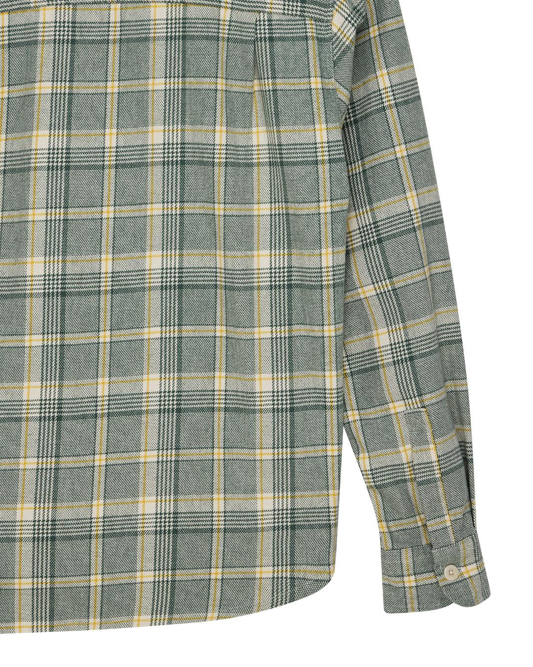 Vacay Check Shirt - Tendril Green Product Image