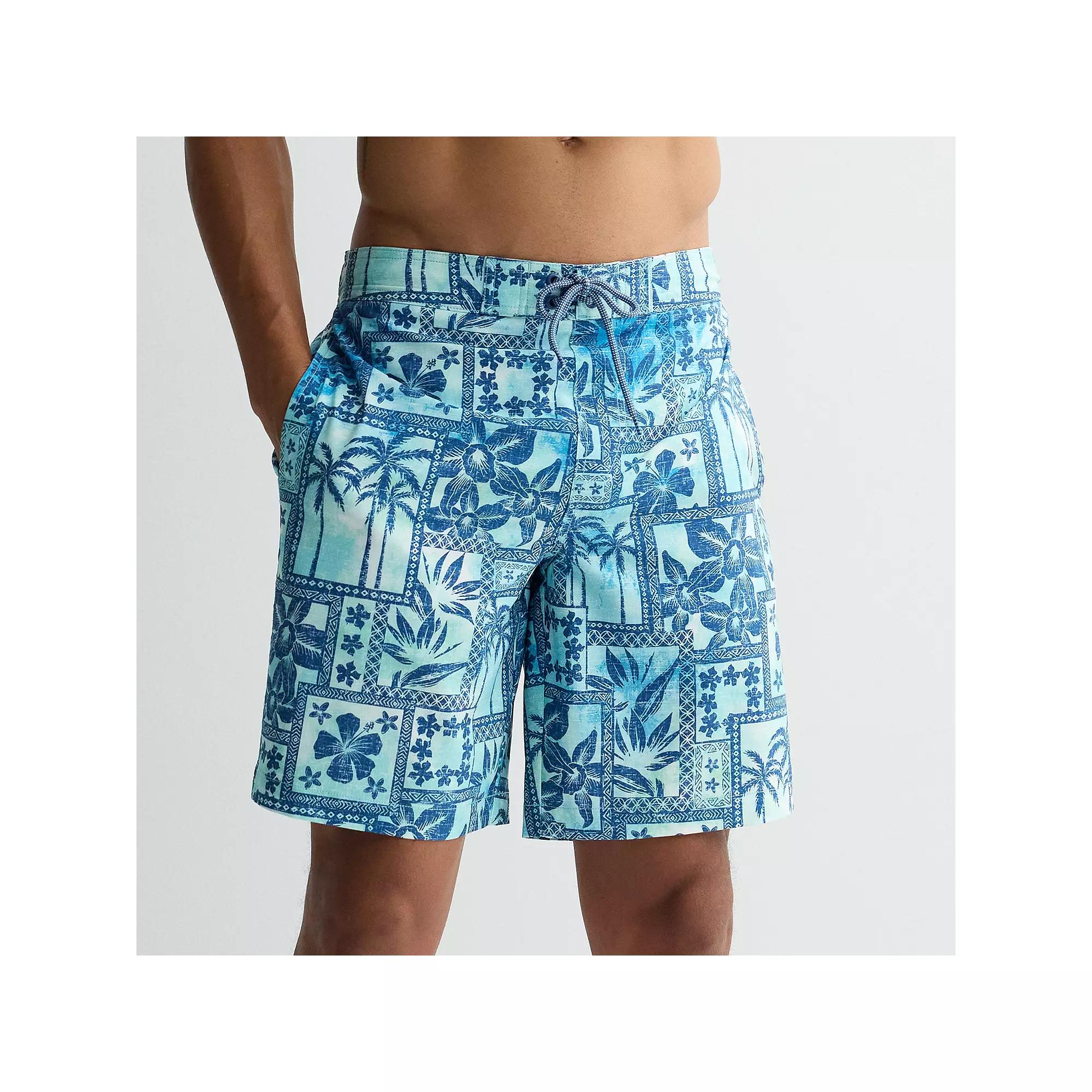 Men's Trinity Coast 9" Elastic Waist Boardshorts,  Product Image