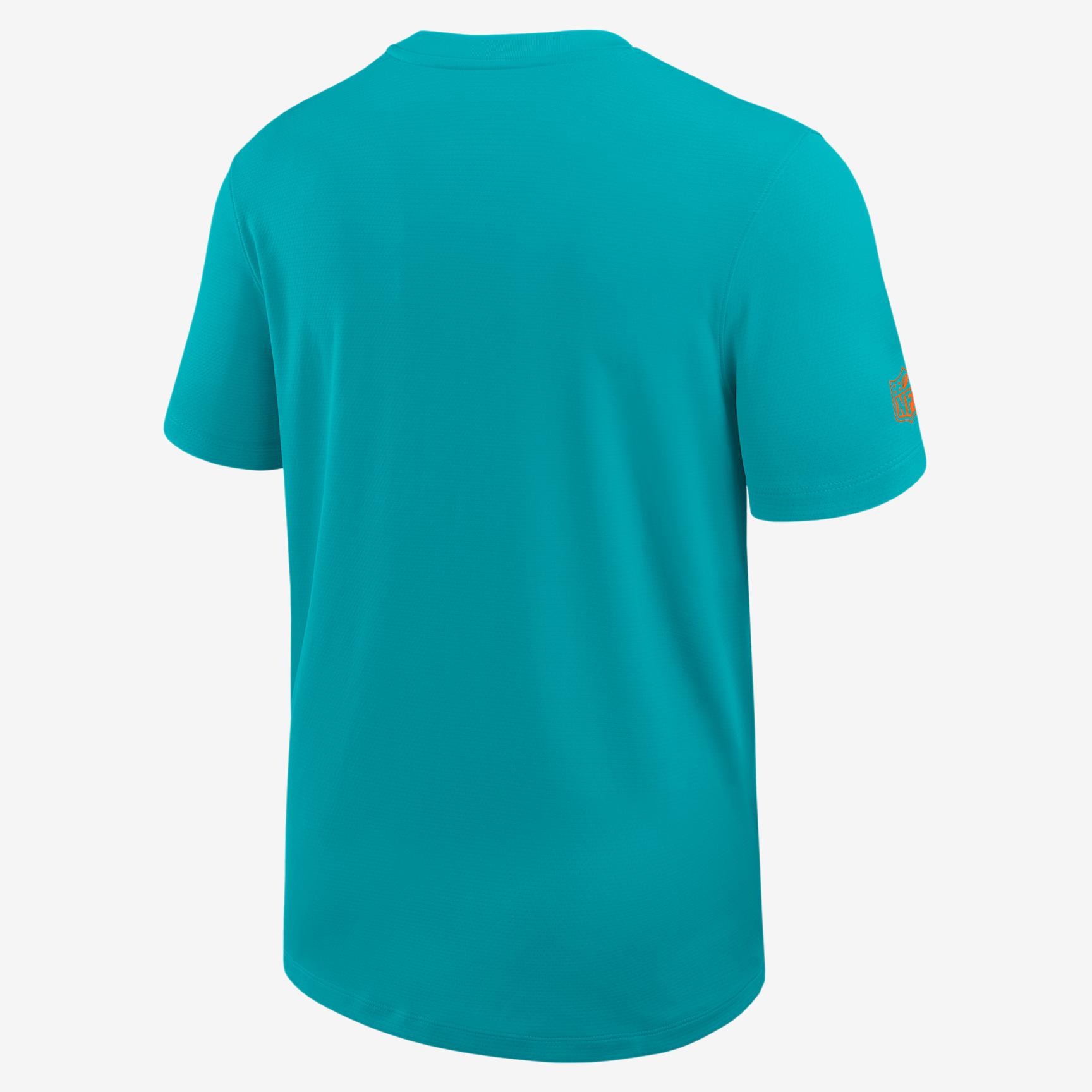 Miami Dolphins Sideline Coach Nike Men's Dri-FIT NFL Top Product Image