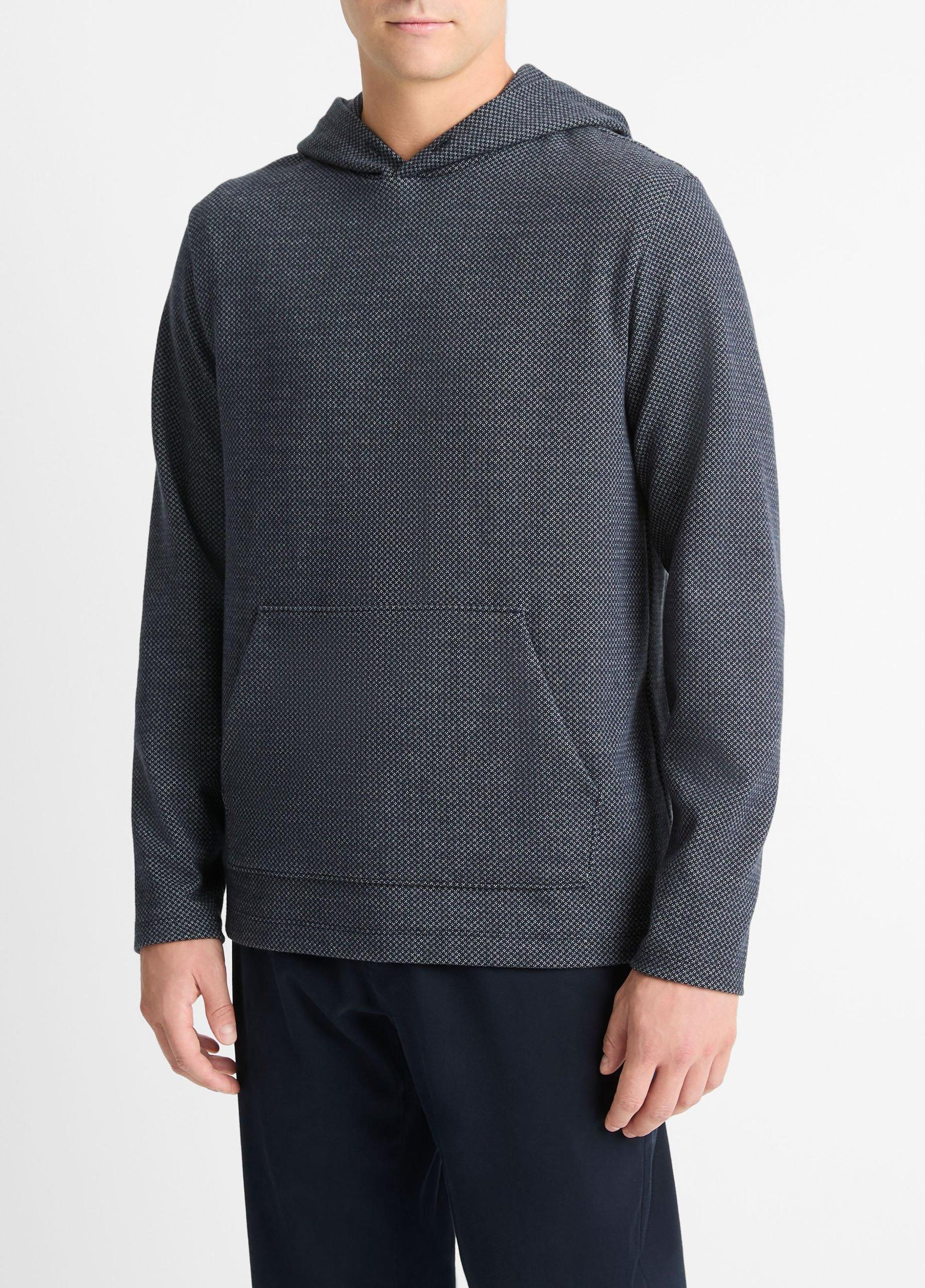 Crosshatch Birdseye Cotton-Blend Hoodie Product Image