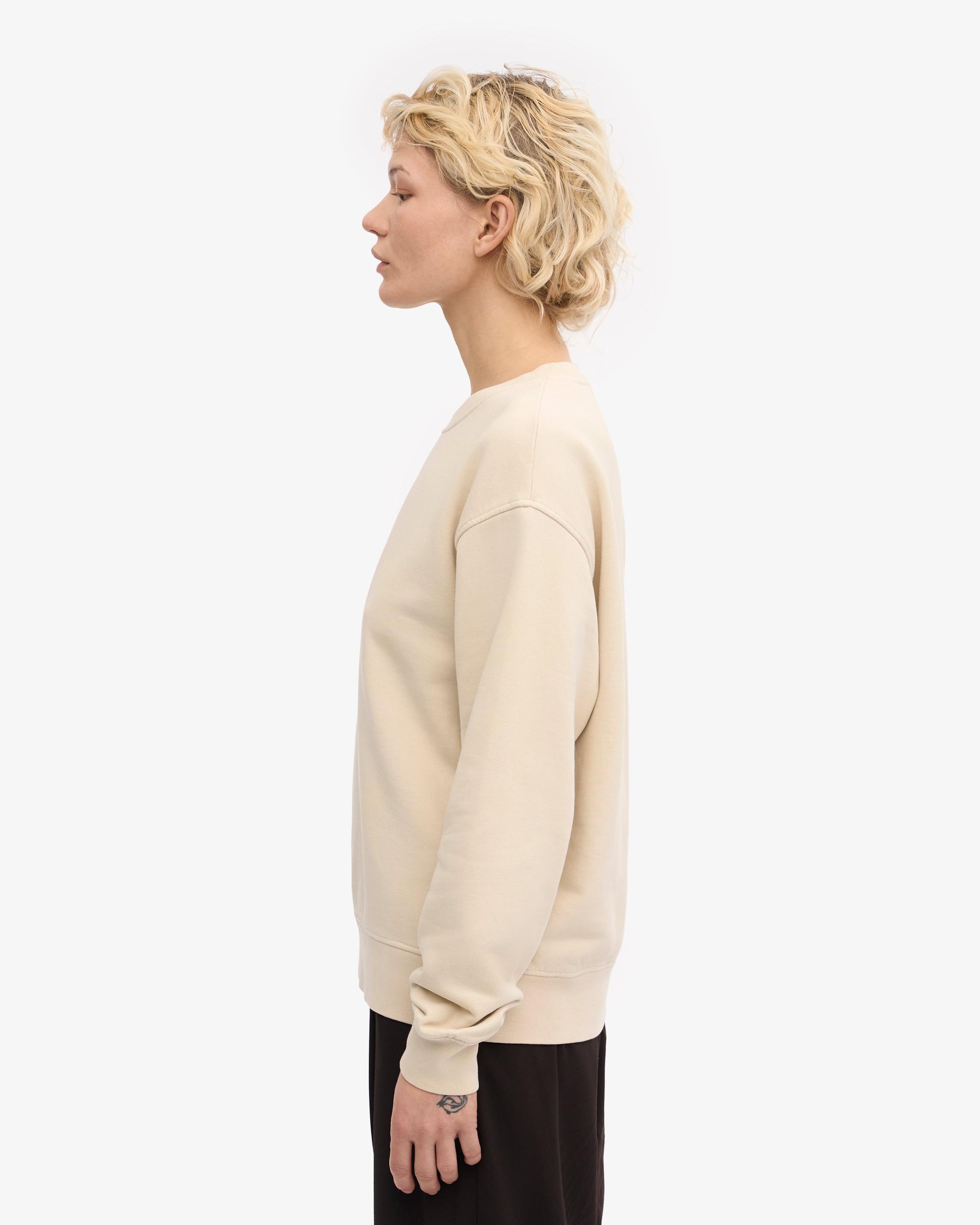 Women Classic Organic Crew - Ivory White Product Image