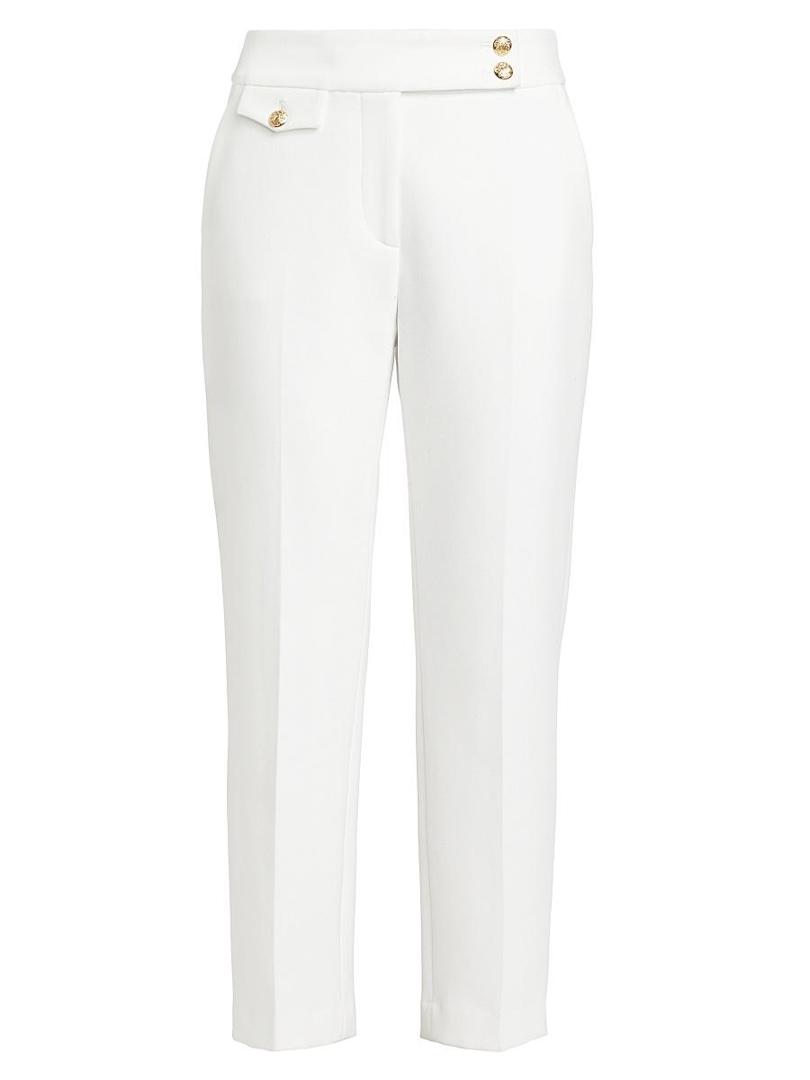 Womens Renzo Straight-Leg Ankle-Crop Pants Product Image