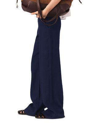 Linen Blend Bridge Trousers Product Image