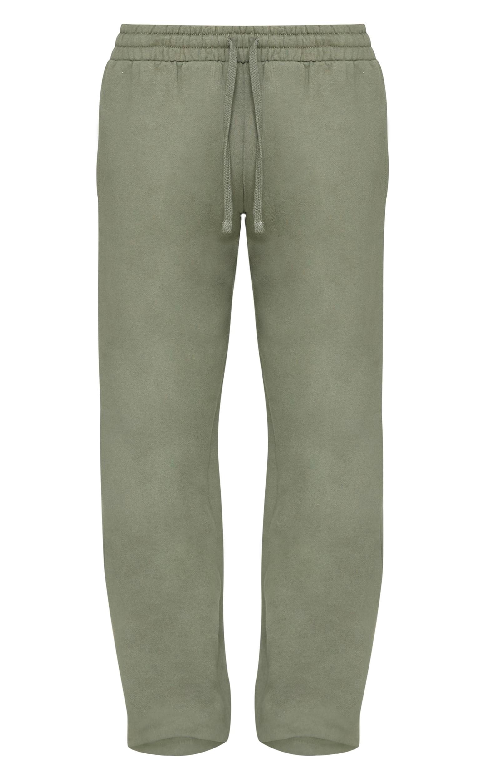 Olive Premium Straight Leg Sweatpants Product Image