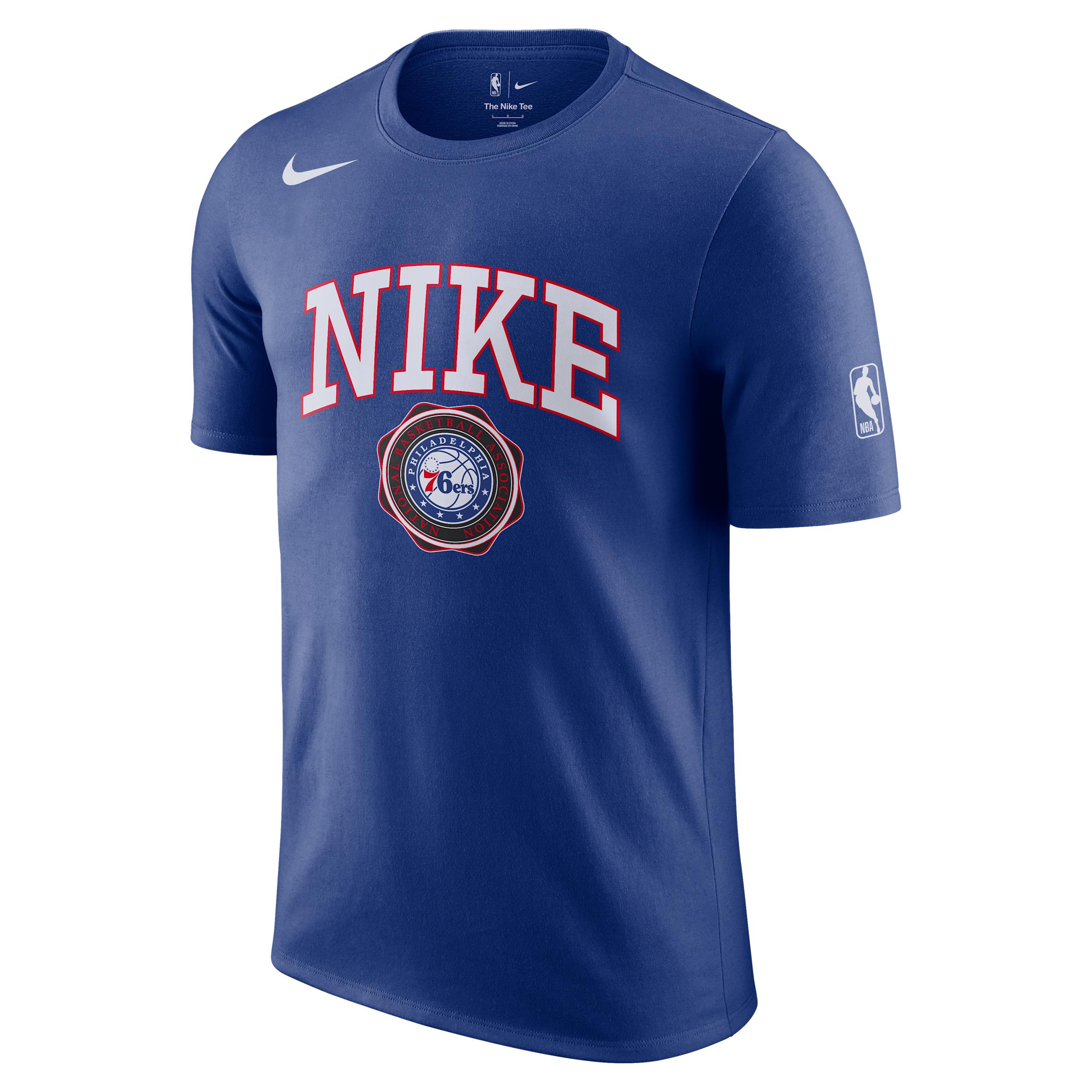 Philadelphia 76ers Essential Nike Mens NBA T-Shirt | HQ0537-495 Product Image