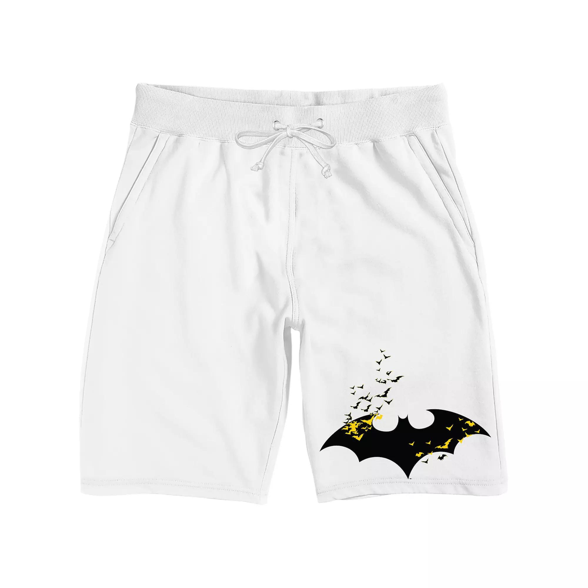 Men's DC Comics Batman Bat Logo 9" Pajama Shorts,  Product Image